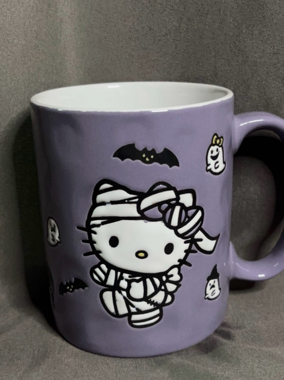 2024 Hello Kitty - Ceramic Halloween Purple Mummy Mug